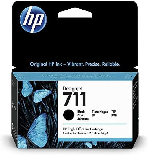 HP 711 Black Ink Cartridge (CZ129A) β Compatible Printer Supply β Get Toner Canada