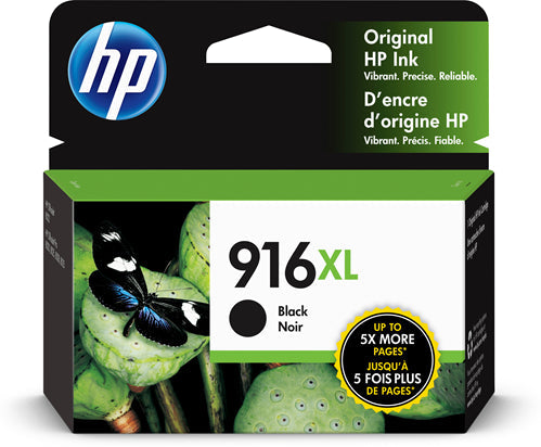 HP 3YL66AN HP #916XL BLACK ORIGINAL INK CARTRIDGE β Compatible Printer Supply β Get Toner Canada