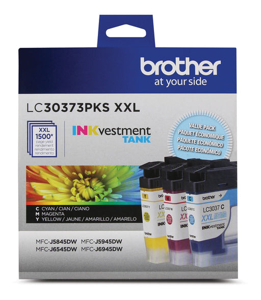 Brother LC30373PKS COLOR 3PKS SUPER HIGH YIELD INKvestment CARTRIDGE β Compatible Printer Supply β Get Toner Canada