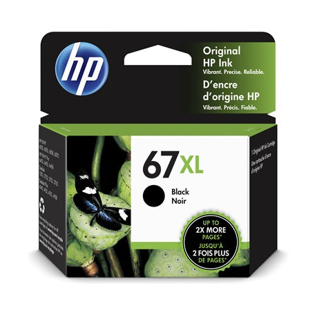 HP 3YM57AN#140 HP 67XL Black Original Ink Cartridge HP 67XL Bla β Compatible Printer Supply β Get Toner Canada