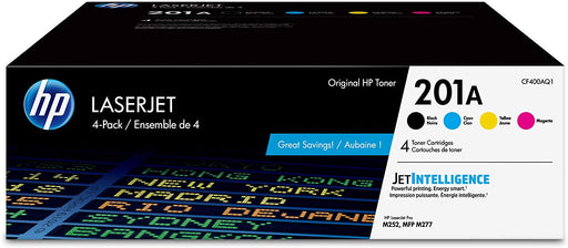 HP CF400AQ1 HP 201A Black/Cyan/Magenta/Yellow Quad LaserJet Ton β Compatible Printer Supply β Get Toner Canada