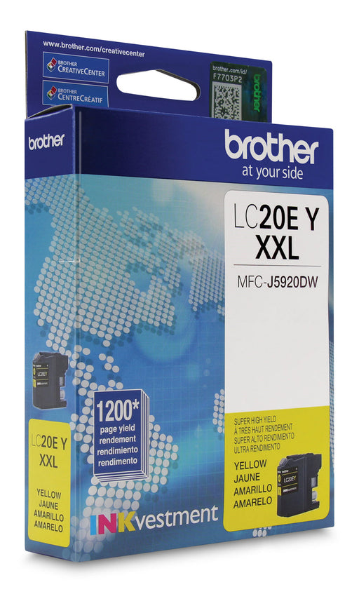 Brother LC20EYS YELLOW INK FOR MFCJ985DW 1.2K β Compatible Printer Supply β Get Toner Canada