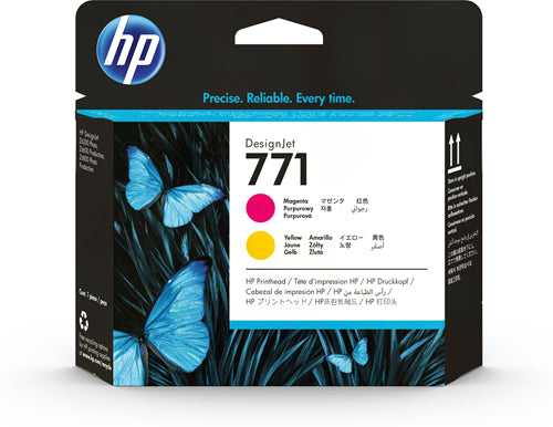 HP CE018A HP #771 MAGENTA AND YELLOW DESIGNJET PRINTHEAD β Compatible Printer Supply β Get Toner Canada
