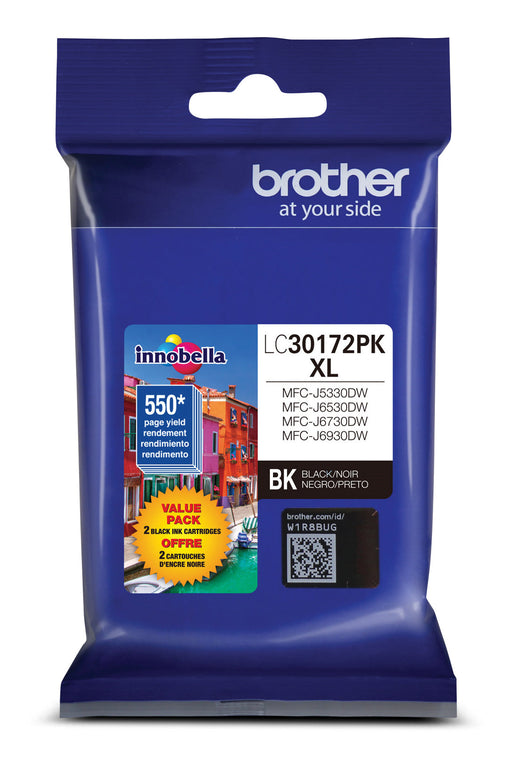 Brother LC30172PKS BLACK HY 2PK INK FOR MFCJ6530DW, MFCJ6930DW β Compatible Printer Supply β Get Toner Canada
