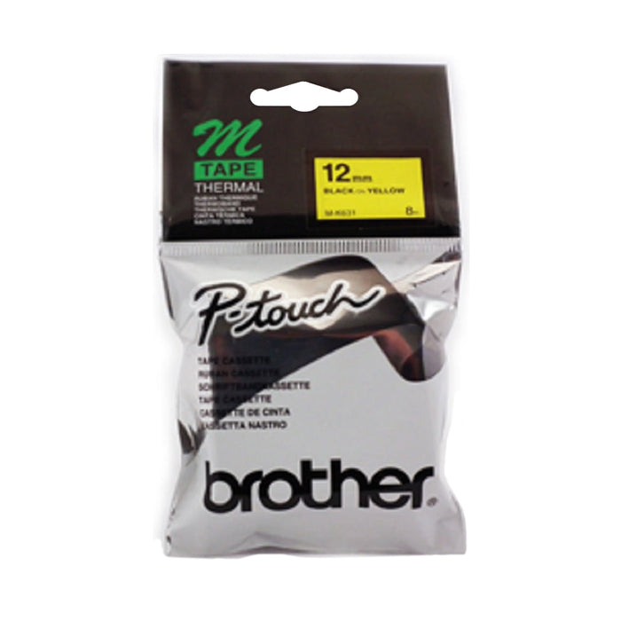 TZES261 BLACK ON WHITE 36MM LAMINATED STRONG ADHESIVE IND