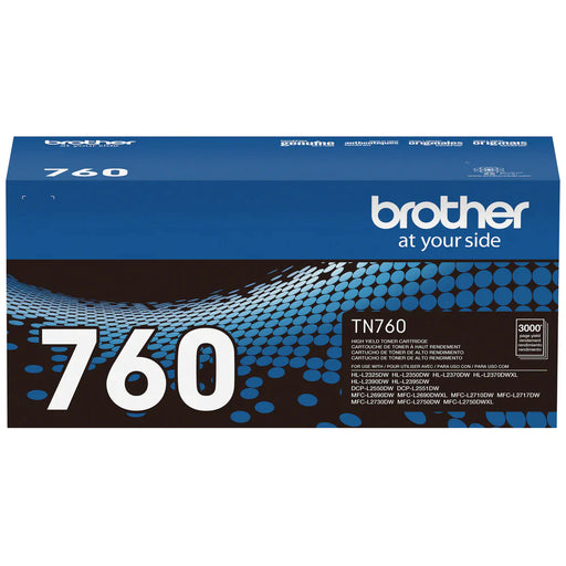 Brother TN760 Black Toner Cartridge, High Yield β Compatible Printer Supply β Get Toner Canada