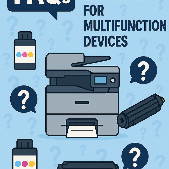 FAQs About Ink and Toner Cartridges for Multifunction Devices