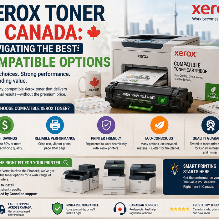 Xerox Toner in Canada: Navigating the Best Compatible Options