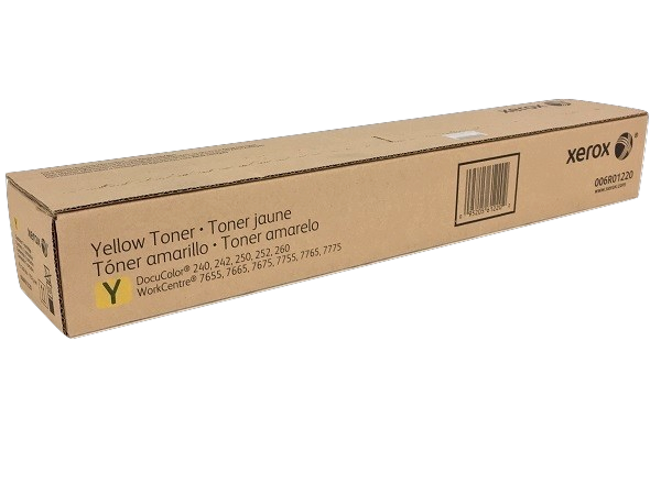Genuine Xerox 006R01220 (6R1220) Yellow Toner Cartridge