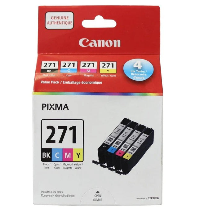 CANON CLI 271 INK CART VALUE PK B/M/C/Y