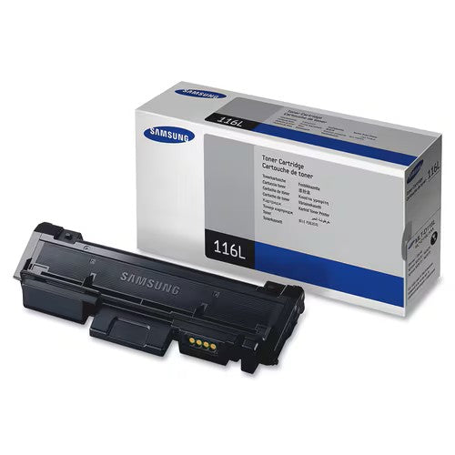 Samsung MLT-D116L High-Yield Black Toner Cartridge, SU832A