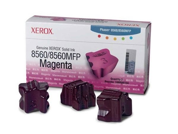 Xerox 108R00724 Phaser 8560 Magenta Solid Ink 3.4K Yield
