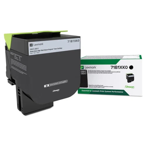 Lexmark CS/X517 Black Extra High Yield Return Program Toner Cartridge (71B1XK0)