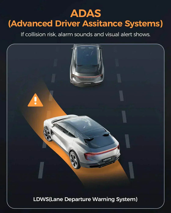 AZDOME M17 Pro dual dash cam Time Lapse Front and Rear 1080p Dual Lens Car Dashboard Camera App Control Car Camera