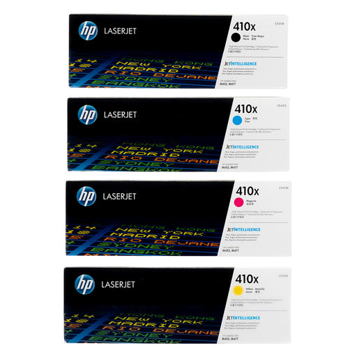 HP 410X High-Yield Colour Toner Bundle – 4 Pack (CF410X–CF413X) - GET TONER.CA