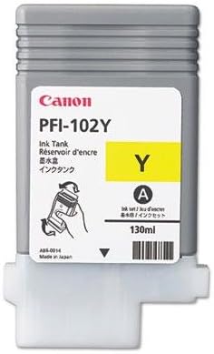CANON PFI-102Y INK TANK DYE TEL