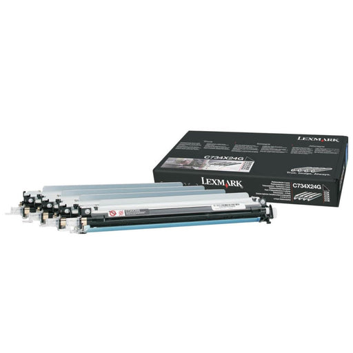 Lexmark C734X24G Photoconductor Unit, 4/Pack