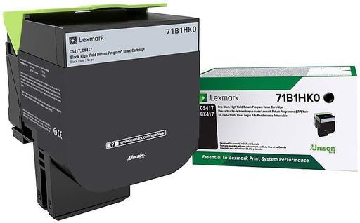 Lexmark CS/X417/517 Black High Yield Return Program Toner Cartridge (71B1HK0)