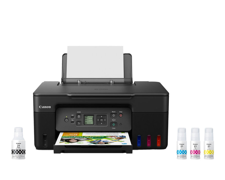 Canon PIXMA G3270 Wireless MegaTank All-in-One Printer - White