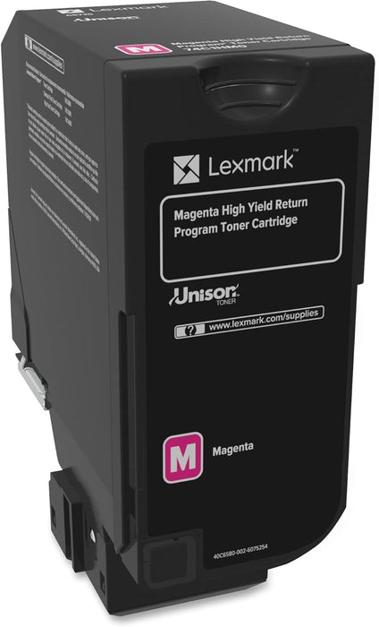 Lexmark CS725 Magenta High Yield Return Program Toner Cartridge (74C1HM0)