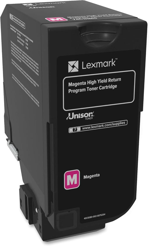 Lexmark CS725 Magenta High Yield Return Program Toner Cartridge (74C1HM0)