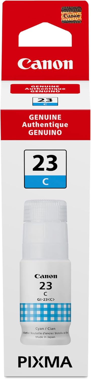 CANON GI-23 CYAN INK BOTTLE-COMPAT WITH G620 ONLY