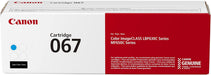 Canon 067 Cyan Toner Cartridge - Standard Yield