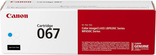 Canon 067 Cyan Toner Cartridge - Standard Yield