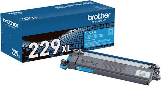 Brother TN229XLC High Yield Toner Cartridge - Cyan