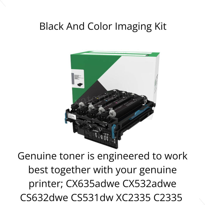 LEXMARK BLACK AND COLOR IMAGING KIT