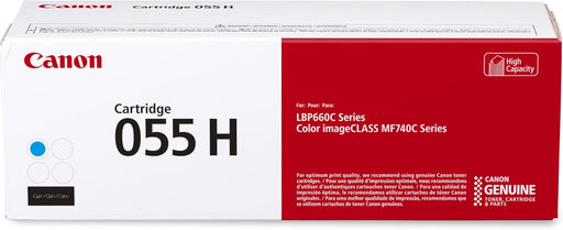Canon 055 Cyan Cartridge, High Yield (3019C001)