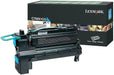 Lexmark C792X1CG Return Program Cyan Toner Cartridge, Extra High Yield