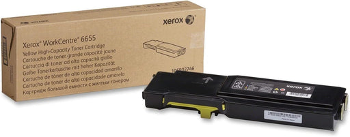Xerox WorkCentre 6655 Yellow High-Capacity Toner Cartridge (106R02746)
