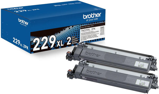 Brother TN229XL2PK High Yield Black Toner Cartridge Twin-Pack