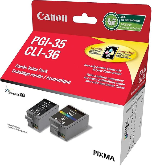 CANON PGI-35 & CLI-36 INK VALUE PACK