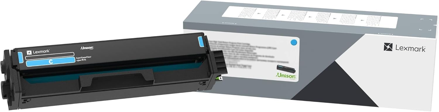 Lexmark 20N0H20 Original Cyan Toner Cartridge High Yield