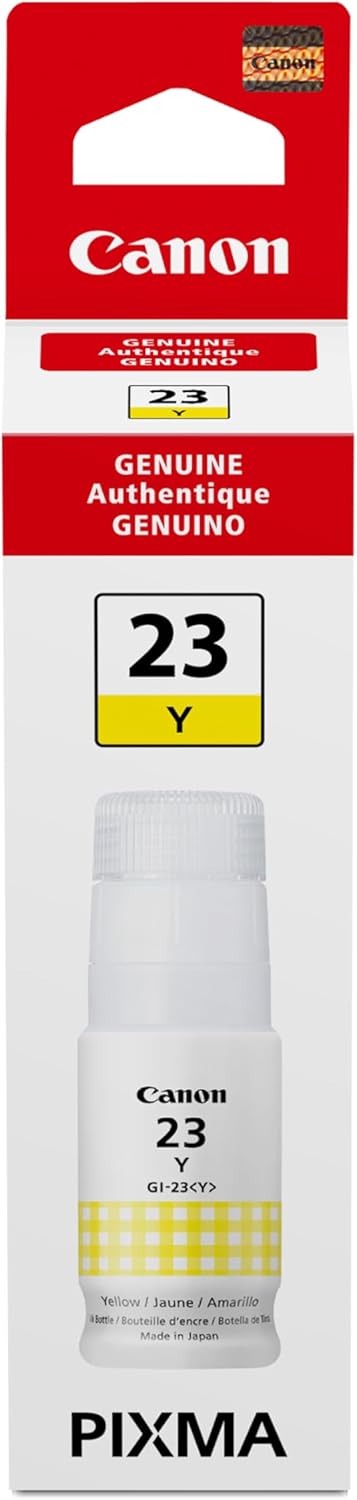 CANON GI-23 YEL INK BOTTLE-COMPAT WITH G620 ONLY