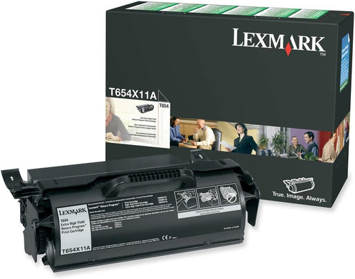 Lexmark T654X11A Extra High Yield Return Program Print Cartridge