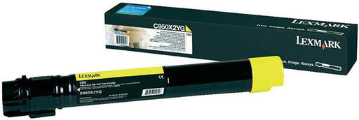 Lexmark C950 Yellow Toner Cartridge (C950X2YG), Extra High Yield