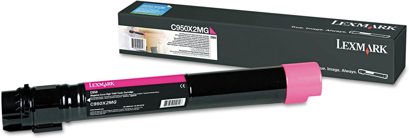 Lexmark C950 Magenta Toner Cartridge (C950X2MG), Extra High Yield