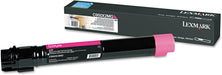 Lexmark C950 Magenta Toner Cartridge (C950X2MG), Extra High Yield