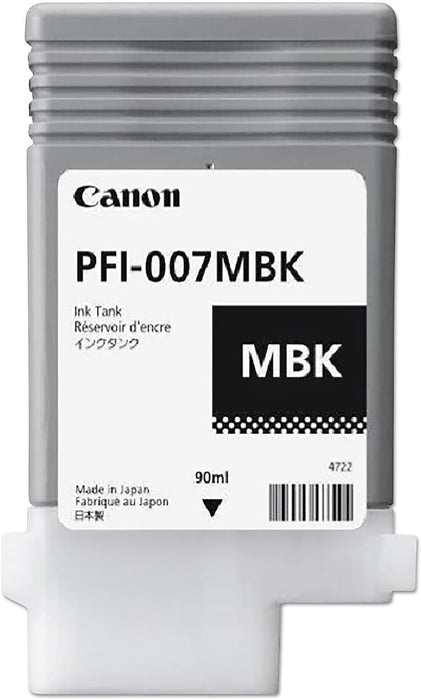 CANON PFI-007 MBK MATTE BLK