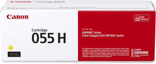 Canon 055 Yellow Cartridge, High Yield (3017C001)
