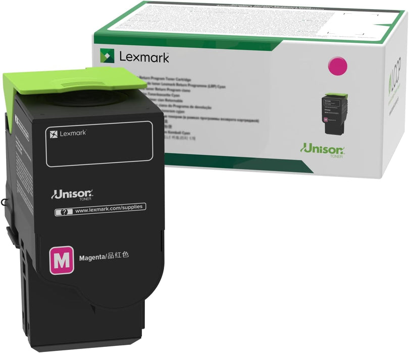 Lexmark 78C1XM0 Magenta Extra High Yield Return Program Toner Cartridge