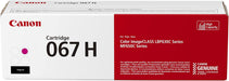 Canon 067 H Toner Cartridge - High Capacity Yield - Magenta