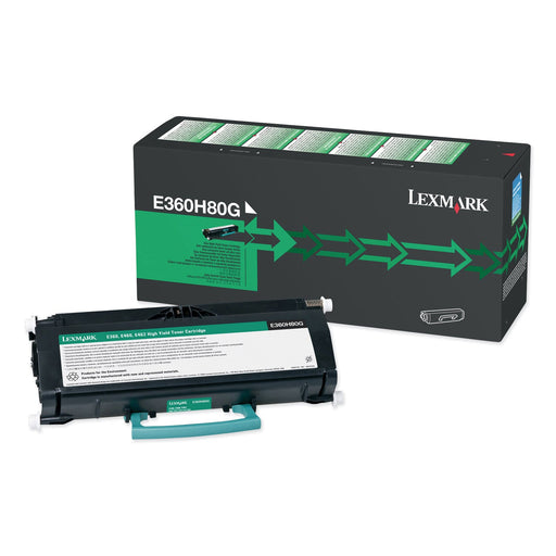 Lexmark E360H80G Black Toner Cartridge