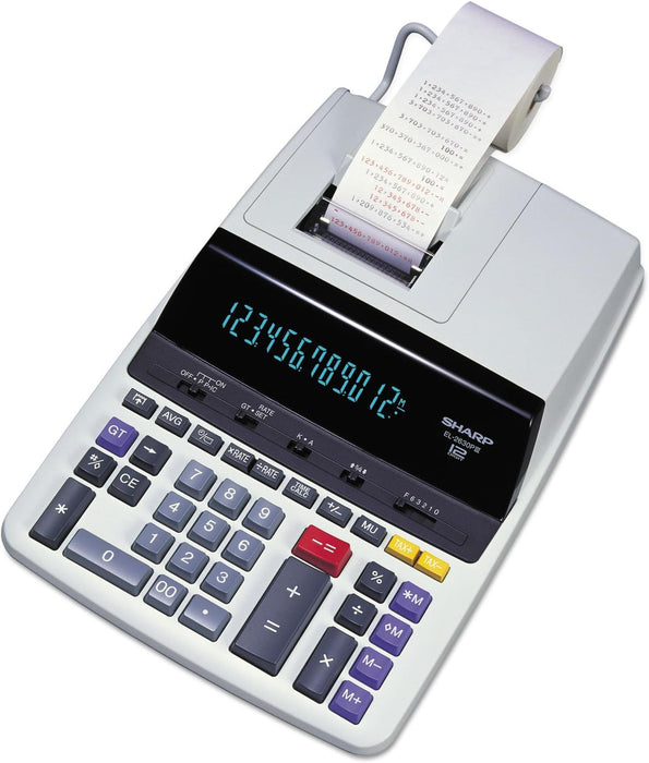 Sharp EL2630PIII EL2630PIII Two-Color Printing Calculator