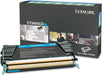Lexmark C734A1CG Cyan Standard Yield Return Program Toner Cartridge