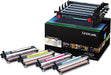Lexmark C540X74G Black & Color Standard Yield Imaging Unit