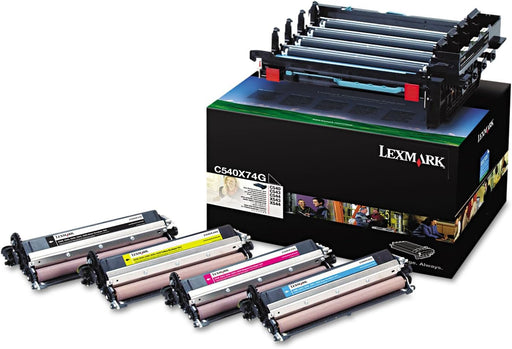 Lexmark C540X74G Black & Color Standard Yield Imaging Unit